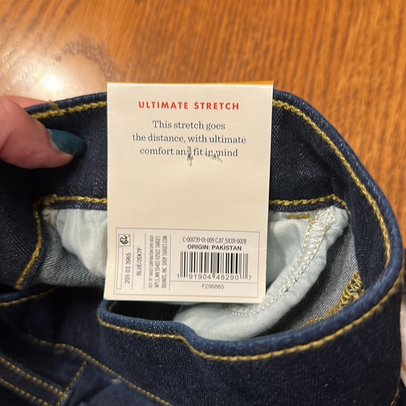 Cat & Jack - Girls Dark Blue, Pull-On, Jegging with 5 functional Pockets - Picture 11 of 12